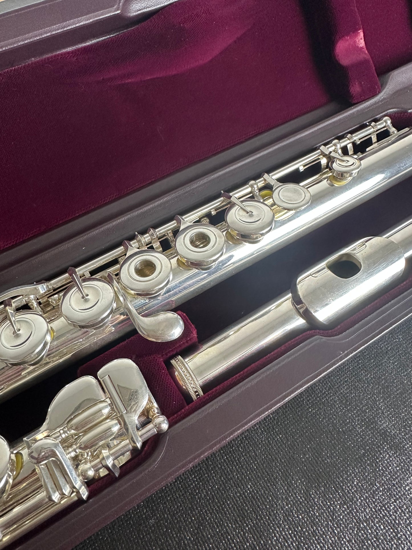 2017 Solid Silver Heavy Wall Muramatsu DS Flute with Tsubasa Headjoint