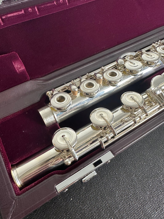 2017 Solid Silver Heavy Wall Muramatsu DS Flute with Tsubasa Headjoint