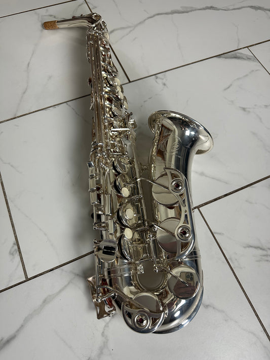 Yamaha YAS-62II Silver Plated Alto Saxophone!