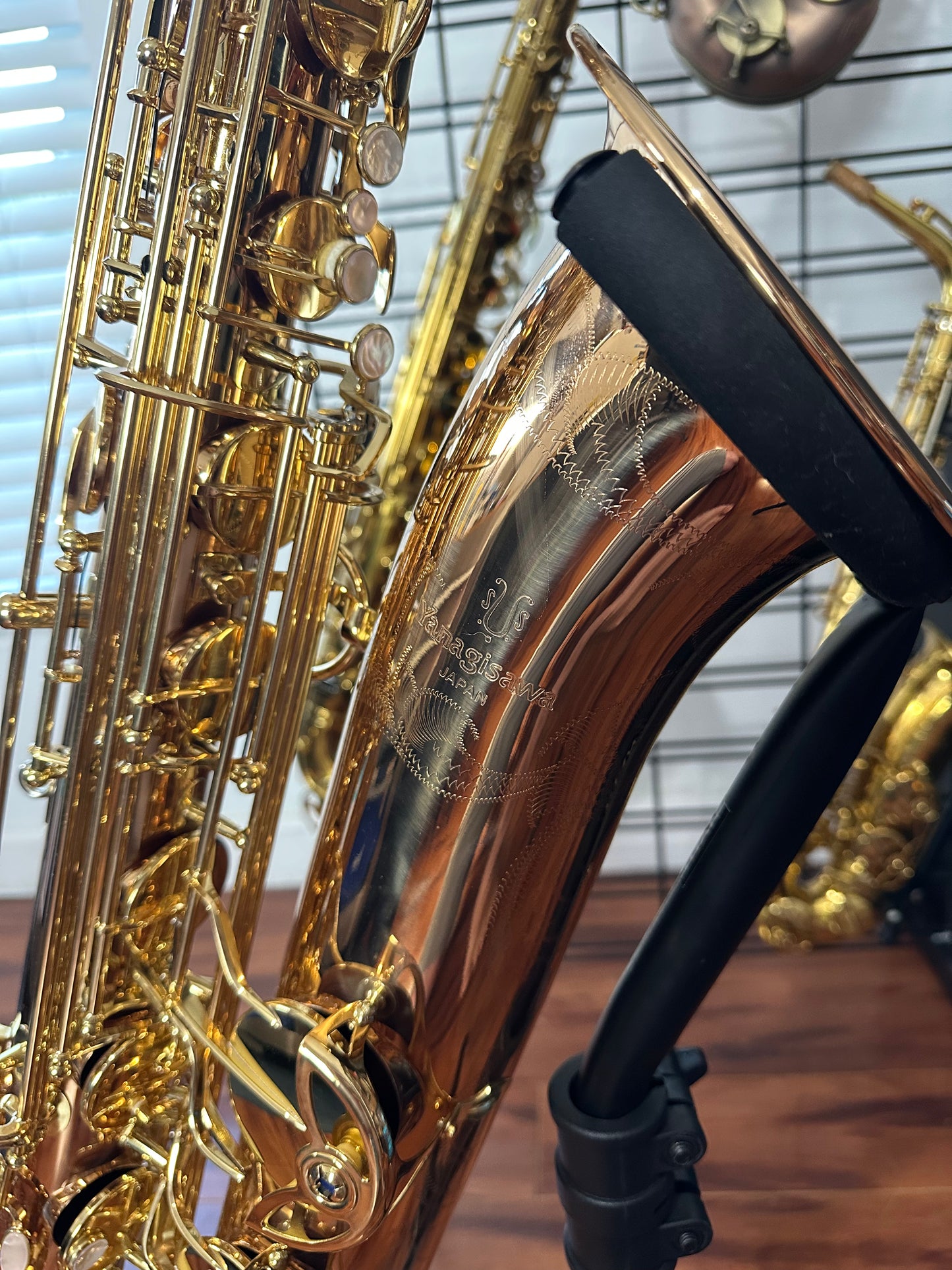 Yanagisawa B-992 BRONZE Professional Baritone Saxophone with BRONZE BERG LARSEN!