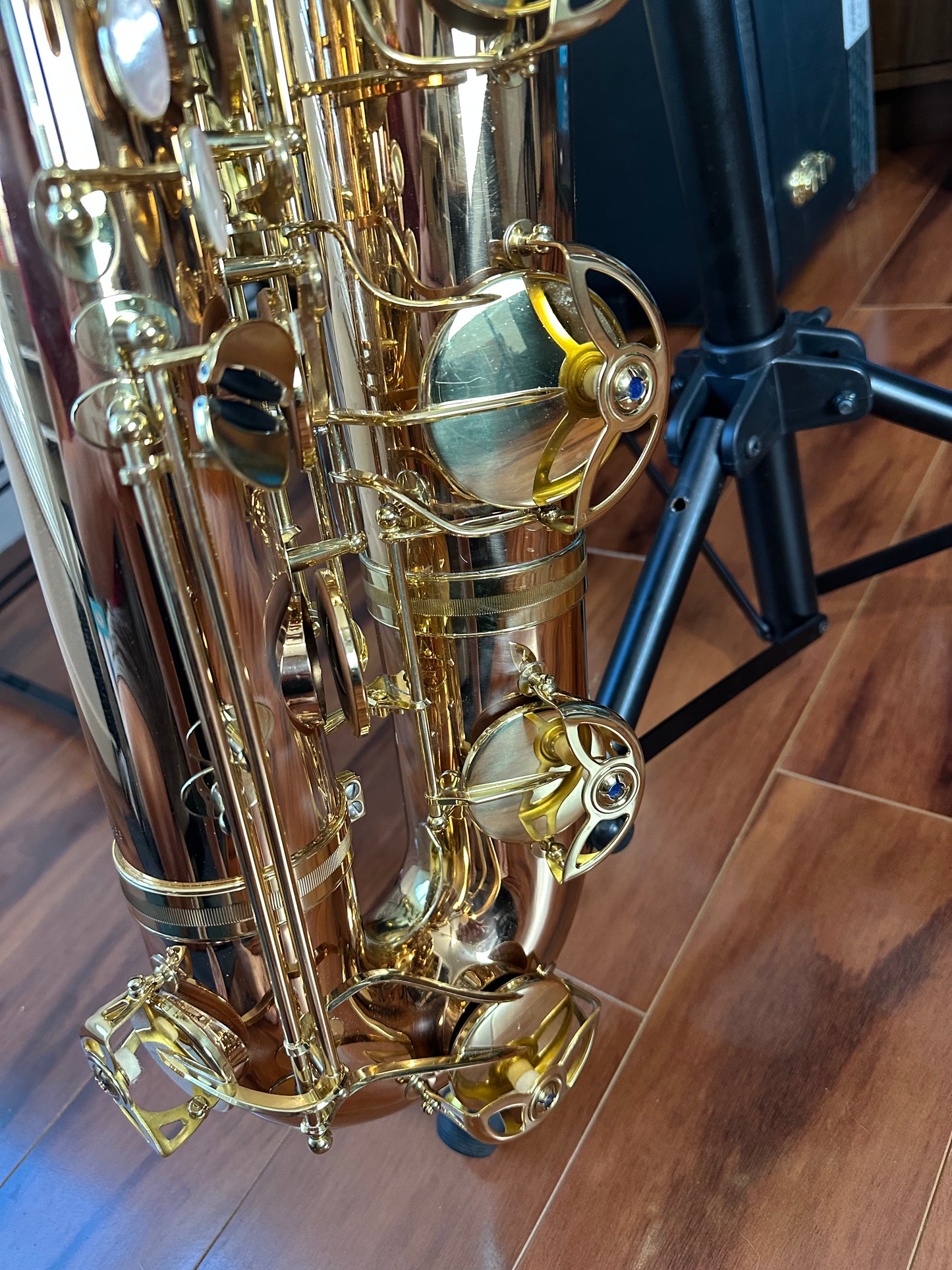 Yanagisawa B-992 BRONZE Professional Baritone Saxophone with BRONZE BERG LARSEN!