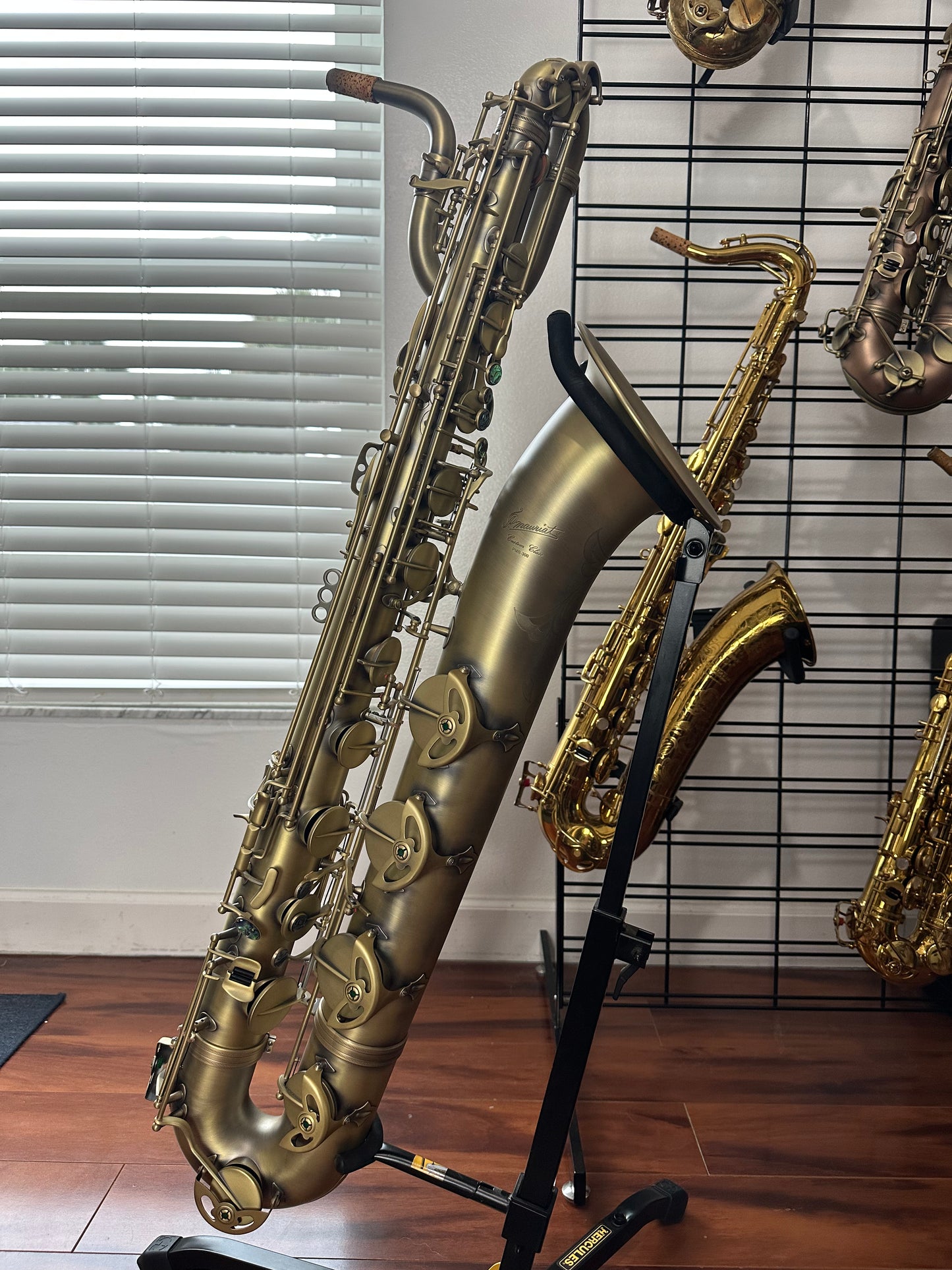 P. Mauriat Professional Low A Baritone Saxophone PMB-300 ~ MINT