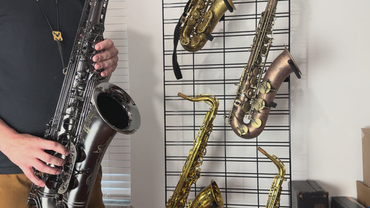 Cannonball Big Bell Stone Series Raven Tenor Saxophone