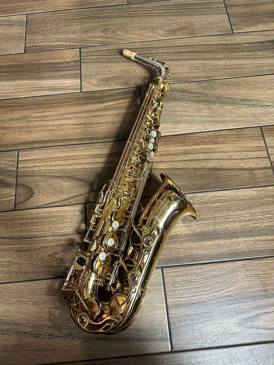 Yamaha YAS-62 Professional Alto Saxophone With Silver Plated Yamaha G1 Neck!