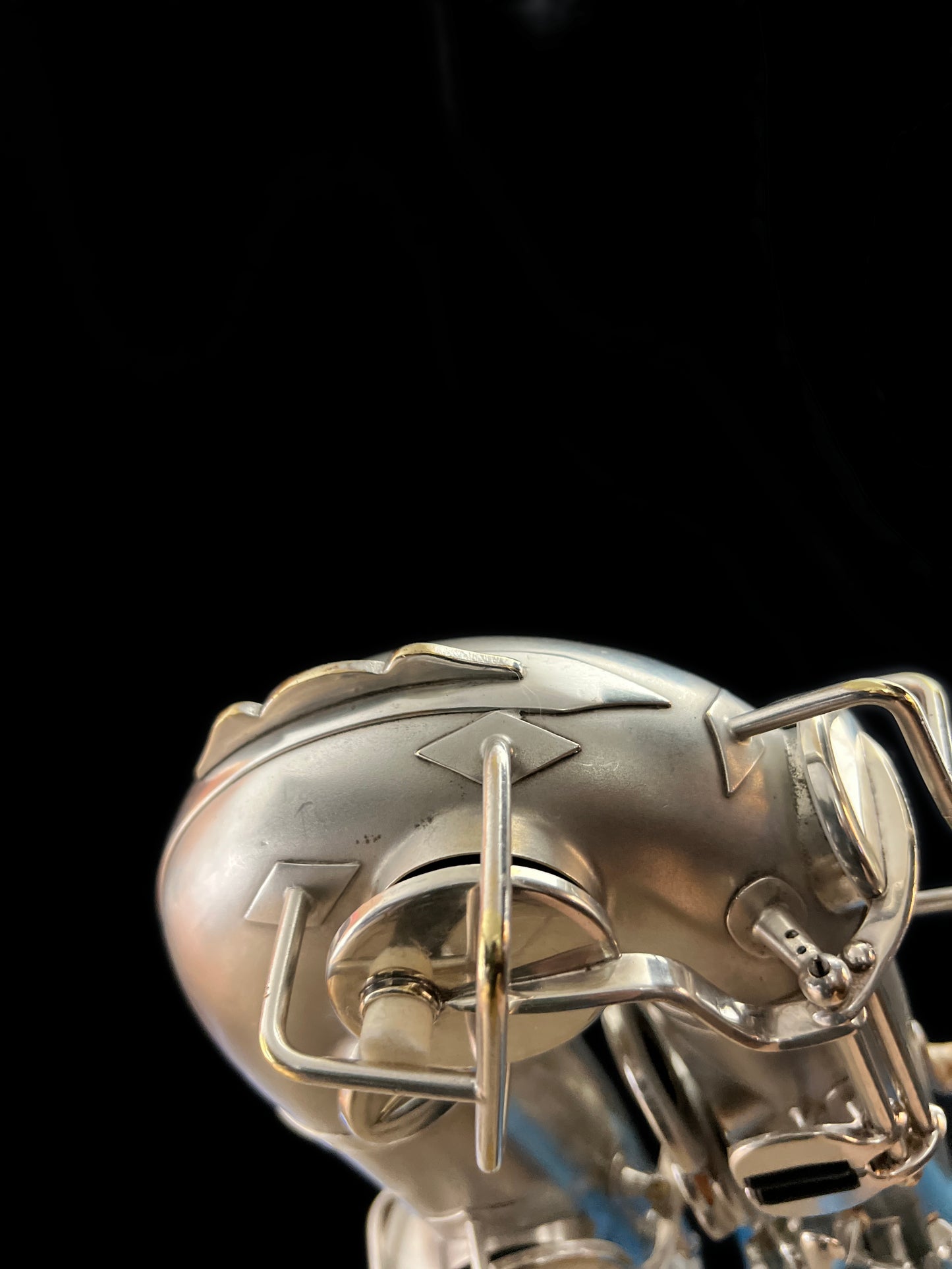 1926 Buescher True Tone Alto Saxophone ~ Silver Plated ~ Roo Pads ~ Snap Resos