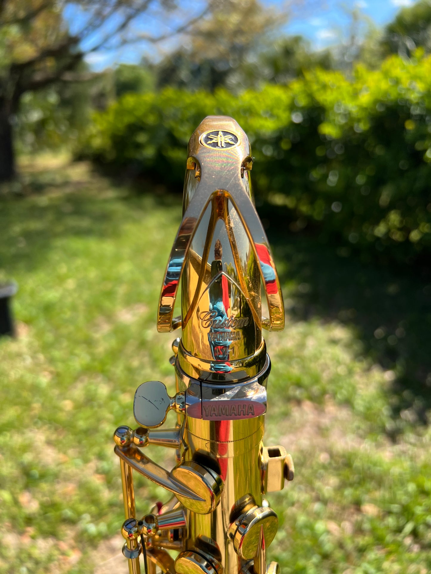 Yamaha YTS-875 Custom Professional Tenor Saxophone - 2 Necks - Black Roo Pads