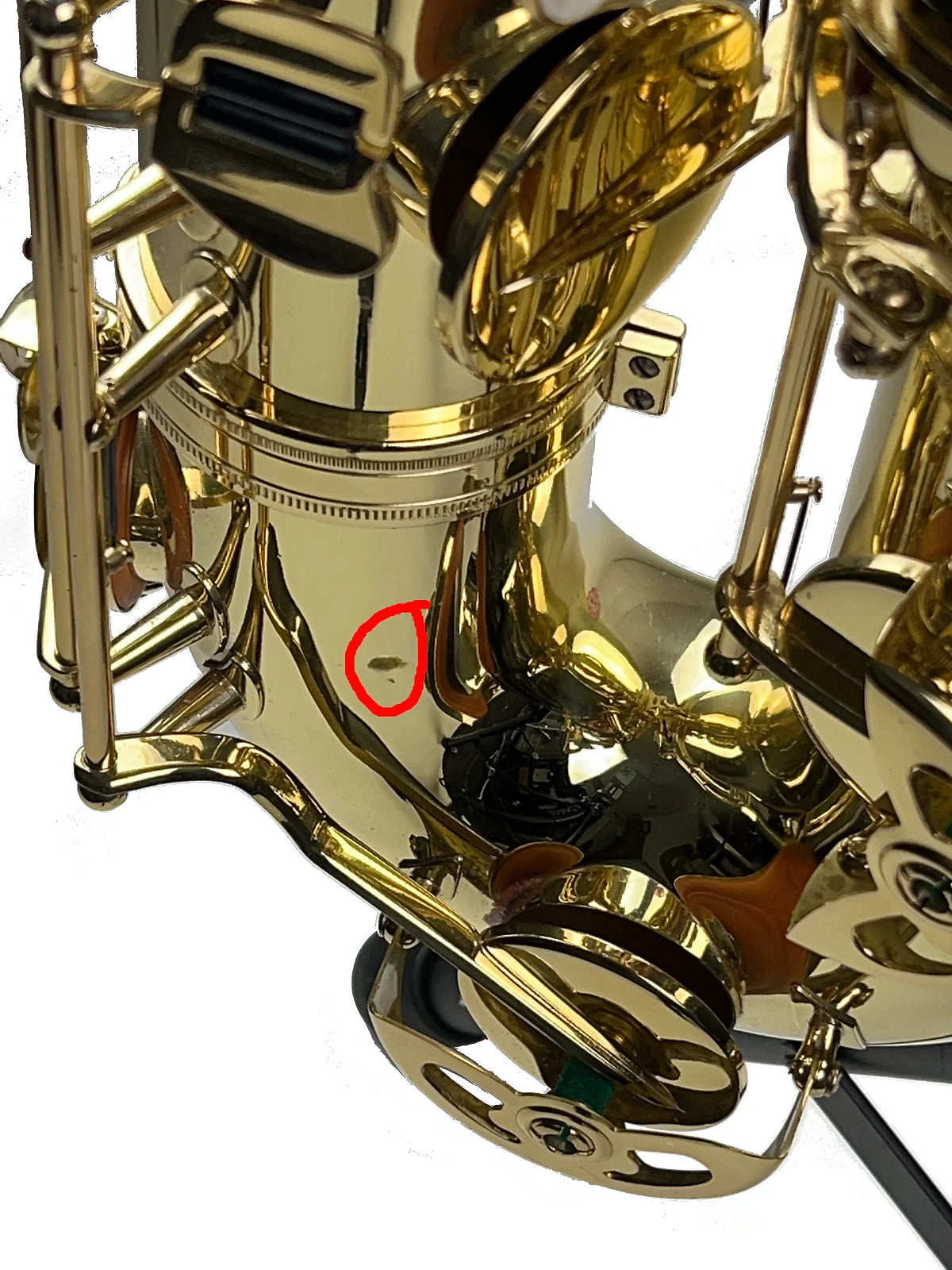 RS Berkeley BS510 Professional Baritone Saxophone Gold Lacquer - Low Bb